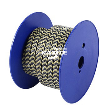 Graphite PTFE and Aramid Fiber in Zebra Braided Packing